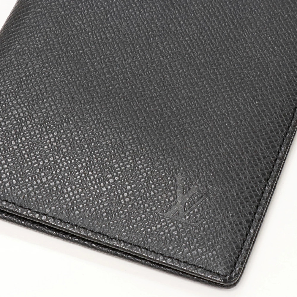 Louis Vuitton Long Wallet without coin wallet purse Taiga Ardoise Porte - Picture 4 of 5